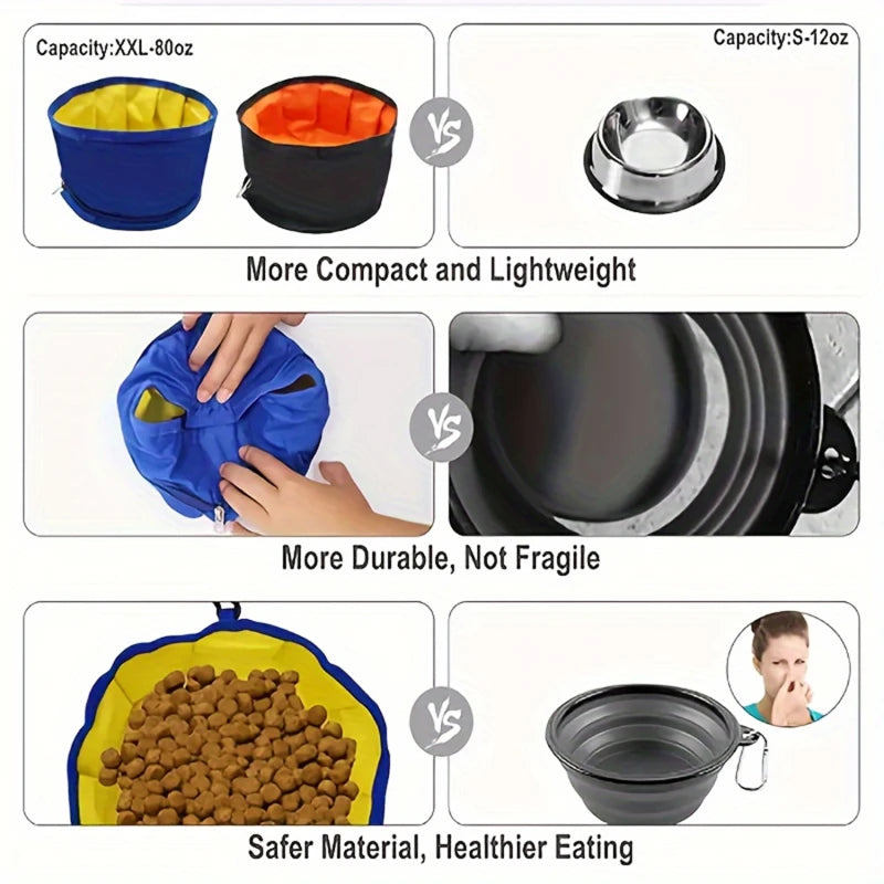 Collapsible Pet Feeder.