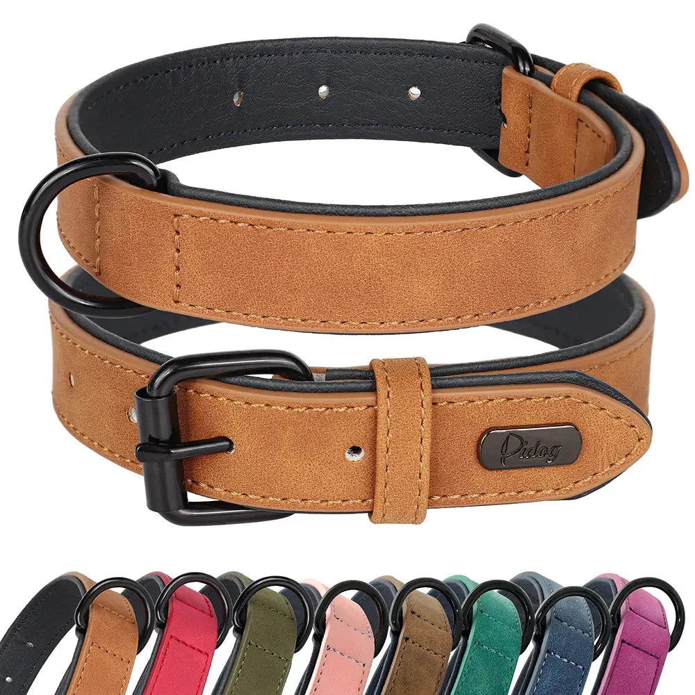 Leather Pet Collar.