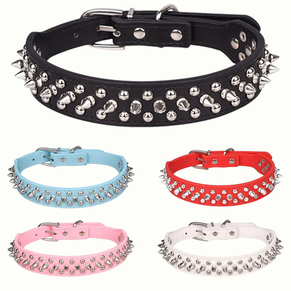 Adjustable rivet collar.