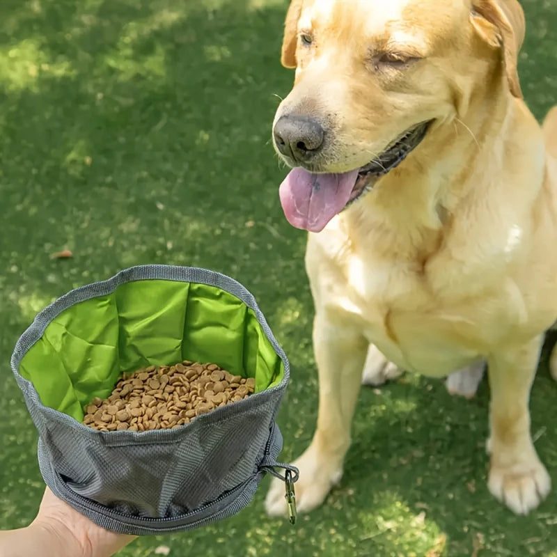 Collapsible Pet Feeder.