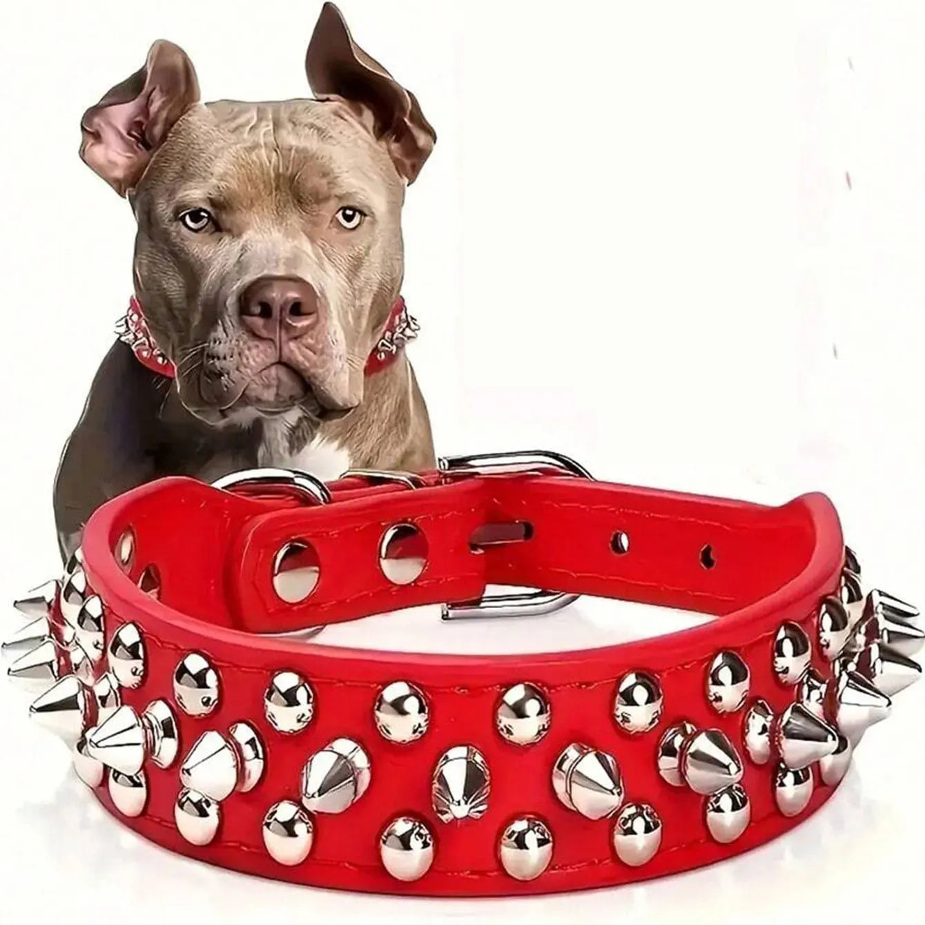 Adjustable rivet collar.