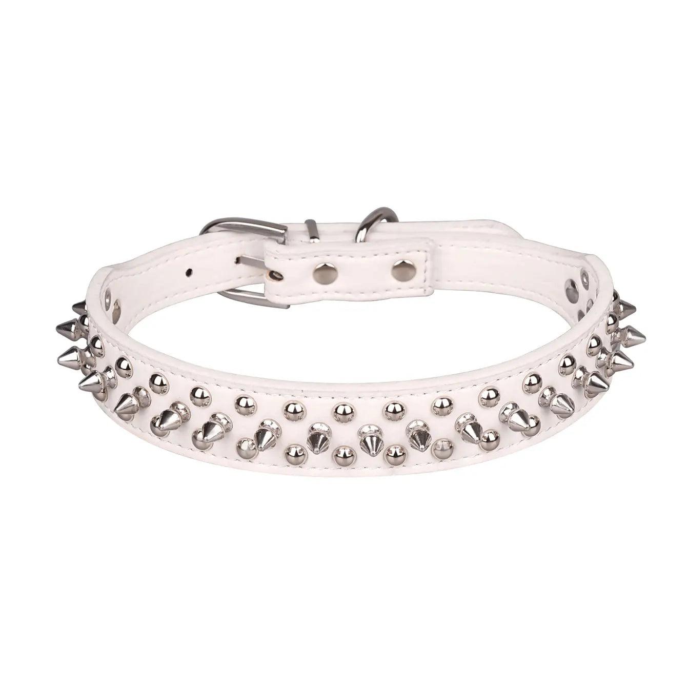 Adjustable rivet collar.