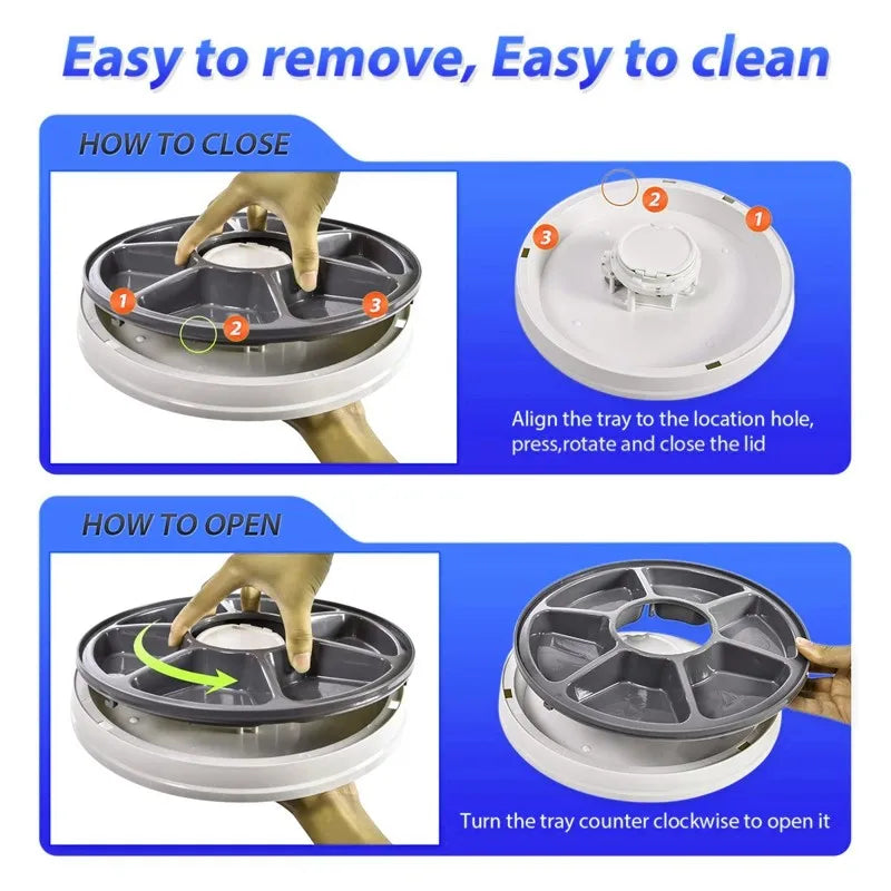 Grid Food Dispenser.