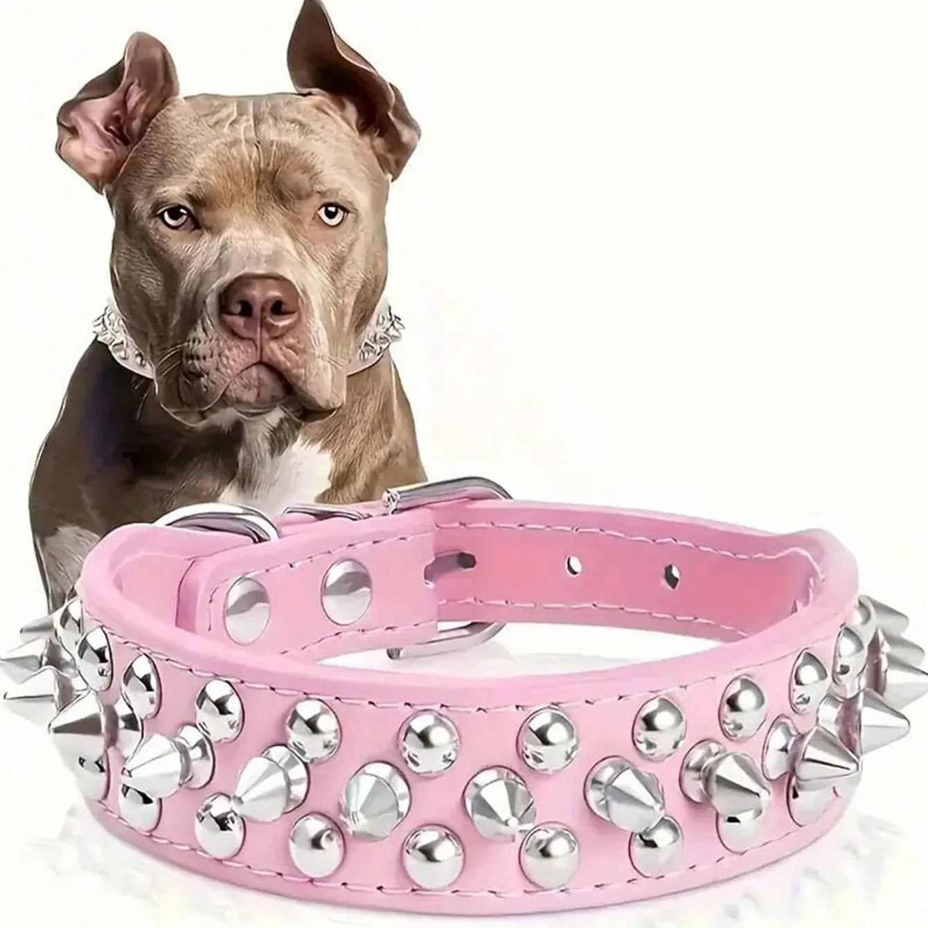 Adjustable rivet collar.