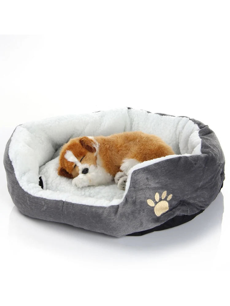 Plush Puppy Bed.