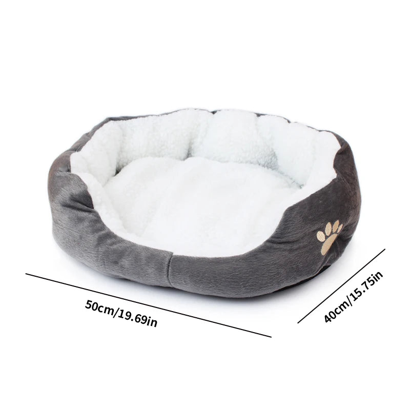 Plush Puppy Bed.