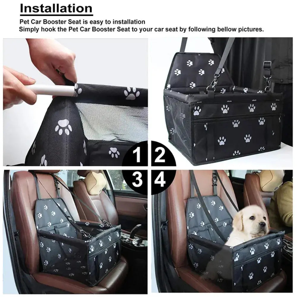 Paw Print Car Seat.