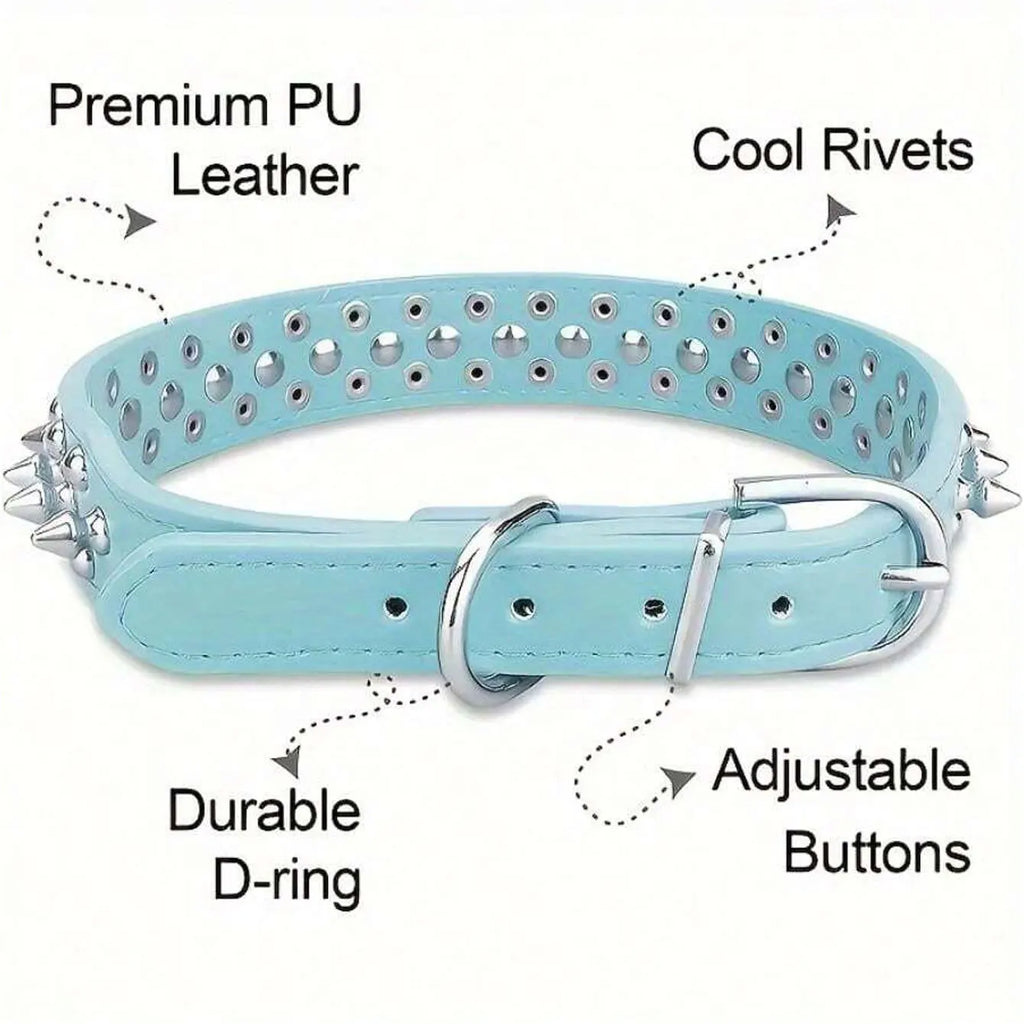 Adjustable rivet collar.