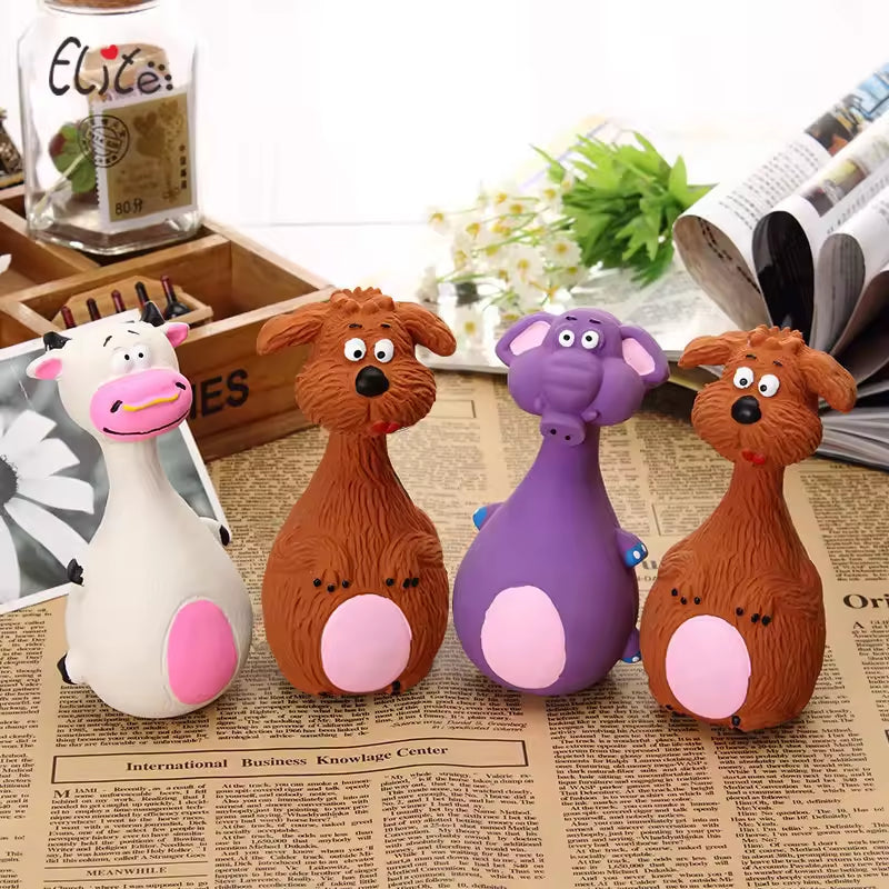 4pcs Latex Chew Toy Mucy Stores